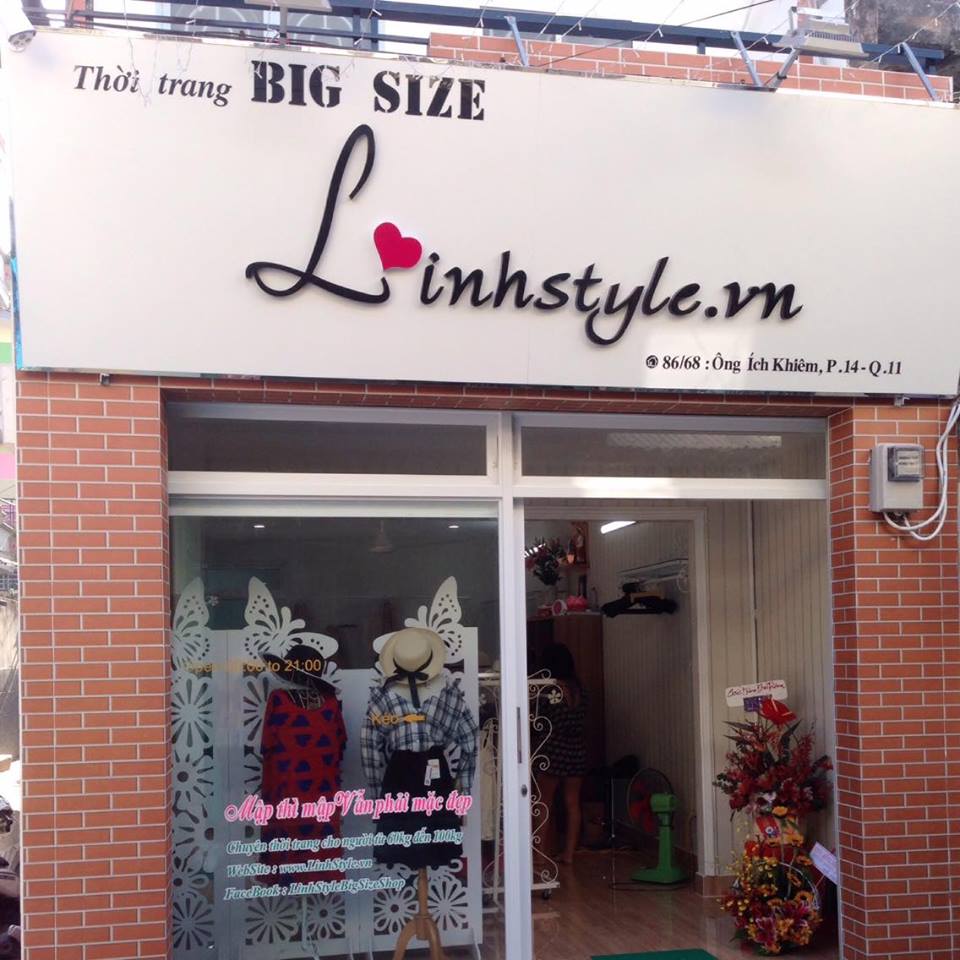 Shop quần áo Big size Linhstyle
