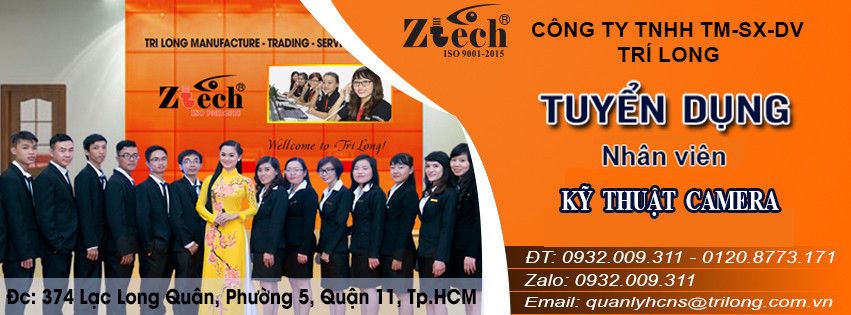 [Công ty TNHH SX TM DV Camera Trí Long VN